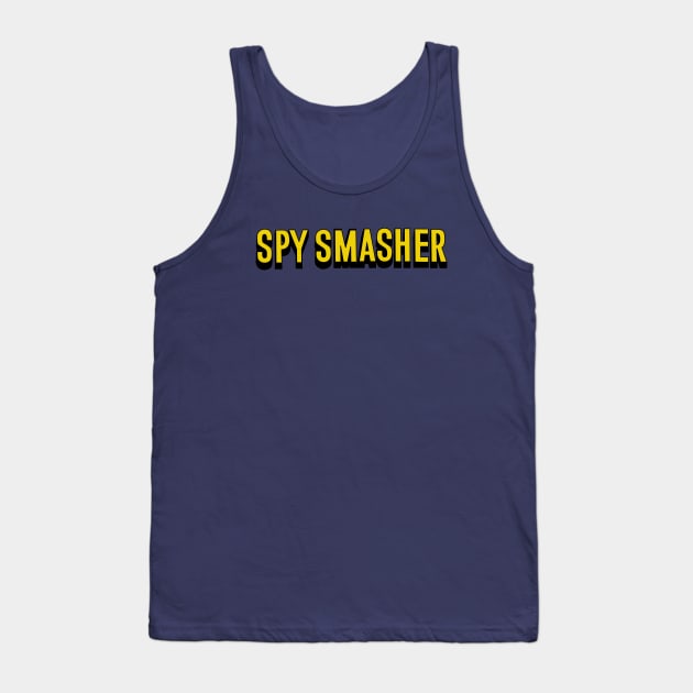 Spy Smasher Tank Top by CoverTales